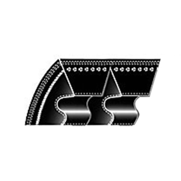 Aftermarket 3VX750/02 Cogged Wedge Banded V-Belt 3/8" X 75" Depth w/o Band 21/64" ENB40-0098 - main